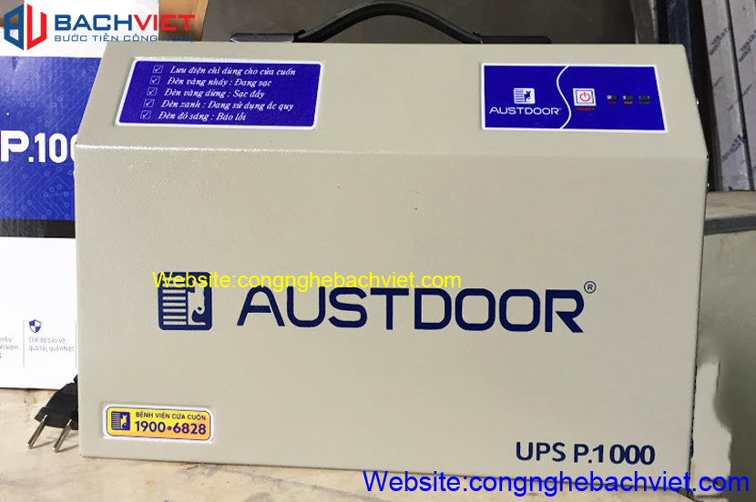 Lưu điện cửa cuốn Austdoor - Austdoor Group#